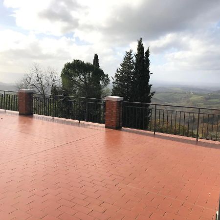 Appartamento Con Vista Sulle Colline Toscane Монтеспертоли Экстерьер фото